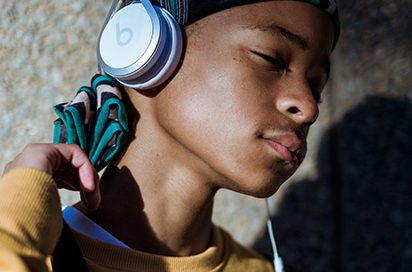 Boy w/Headphones