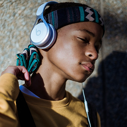 Boy w/Headphones